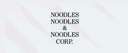 Noodles Noodles & Noodles Corp. - Logo
